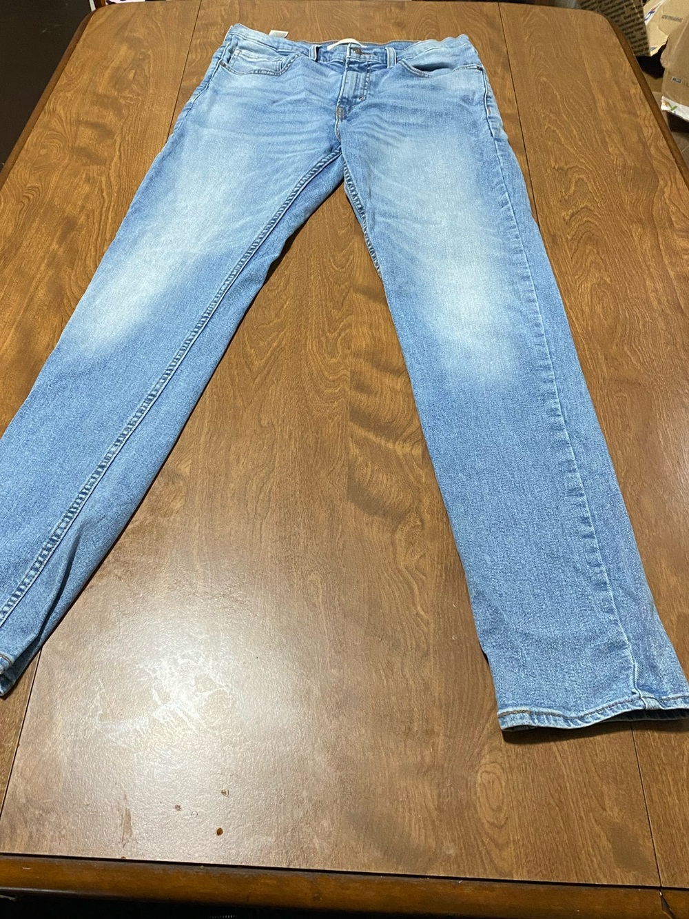 Levi's Light Blue Straight Leg Jeans